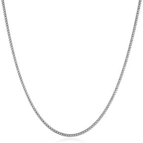 HZMAN Cuban Chain for Men Boys 3.5mm/5mm/7mm/9mm Stainless Steel Men's Gold Chain Silver Chain Diamond Cut Hip Hop Link Chains Necklace 16-30 Inch