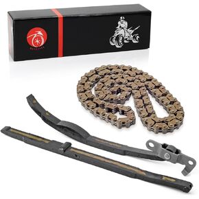 Cam Timing Chain & Guides For Yamaha YZ250F 2001-2009 WR250F 2001-2013 5NL-12251-10-00 5NL-12252-00-00