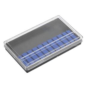 10 Holes Storage Box - Manicure Drill Bits Holder Container Display Case Organizer Manicure Tool