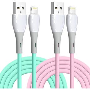 iPhone Charger 2Pack 6 FT Apple MFi Certified Lightning Cable Fast Charging iPhone Charger Cord Compatible with iPhone 14 13 12 11 Pro Max XR XS X 8 7 6 Plus SE iPad and More