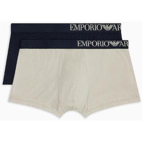 Emporio Armani Men's Eco Soft Touch Bamboo Viscose 2-Pack Trunk