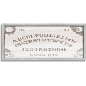 Stupell Industries Spooky Vintage Ouija Board Framed Wall Art, Design by Lil' Rue