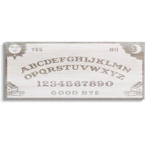 Stupell Industries Spooky Vintage Ouija Board Canvas Wall Art, Design by Lil' Rue