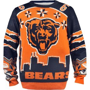 FOCO NFL Player Name and Number Ugly Sweater
