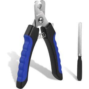 Pets Cats and Dogs Nail Clippers Series - Razor Sharp Blades Sturdy Non Slip Handles - Cats & Dog Accessories Professional at Home Grooming - Deepblue