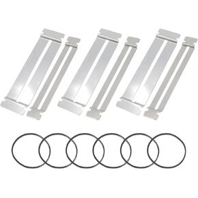 CashBeat 3 Set Guitar Fingerboard Guards - Stainless Steel Fretboard Protectors, Luthier Tools for Bass & Acoustic Guitars, Precision Fret Dressing & Polishing