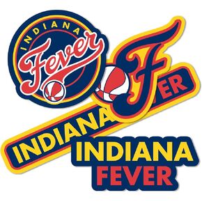 Desert Cactus Indiana Fever WNBA Women's National Basketball Association Officially Licensed Sticker Vinyl Decal Laptop Water Bottle Car Scrapbook (Type 2)