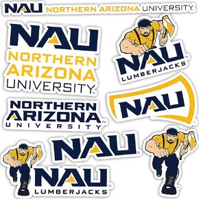 Desert Cactus Northern Arizona University Lumberjacks NAU Stickers Vinyl Decals Laptop Water Bottle Car Scrapbook T2 (Type 2)