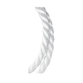BARON MFG Rope Nylon TWST WHT 3/8INX50FT 53211