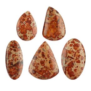 CRYSTALINES 4 قطع AAA الطبيعية السماء الزرقاء لاريمار الأحجار الكريمة دولفين كابوشون مزيج شكل فضفاض بالجملة صناعة المجوهرات بالجملة، شقرا وأحجار بلورات الطاقة العلاجية، حوالي 30 إلى 40 مم