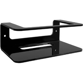 Holicfun Wall Mount for Netgear Nighthawk MK93S Mesh WiFi 6E System, Works with Router (MR90) and Satellite Extenders (MS90) - Black in Kuwait