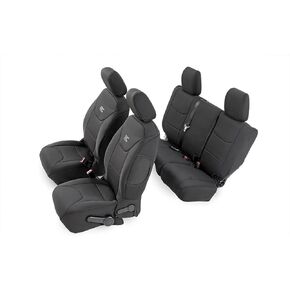 Rough Country Neoprene Seat Covers for 2013-2018 Jeep Wrangler | 4-Door - 91004