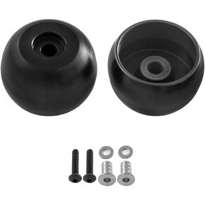 Upgrades Side Wheel Replacement Parts for LOSI 1/4 Promoto-MX Motorcycle RTR LOS06000 LOS06002 (Black)