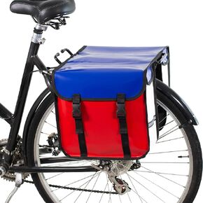 BikyBag Classic CW - Waterproof Bike Double Bag, Bicycle Panniers for Rear Rack