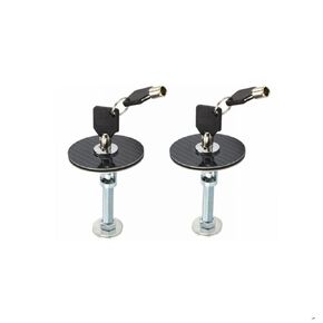 Aitruman Black Racing Mount Bonnet ألياف الكربون غطاء محرك السيارة دبابيس مزلاج مفتاح قفل عدة in Kuwait