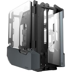 مدفع سلسلة Antec Supreme، نظامان فرديان للتبريد السائل، وحدة معالجة الرسومات الجرافيكية الأمامية والجانبية، 3 × 360 مم، مشعات من النوع C وUSB3.0، لوحة جانبية سهلة التركيب، حقيبة ألعاب E-ATX كاملة البرج، أسود in Kuwait