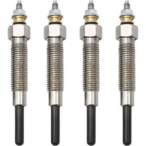 SYOWADA 4 قطع 32A66-03102 استبدال سدادات التوهج لحفارات الرافعة الشوكية Mitsubishi S4S، بديل لـ Mitsubishi GX5000 GX510 VG60 VG563، 32A66-03101 32A66-03100 توهج التوصيل