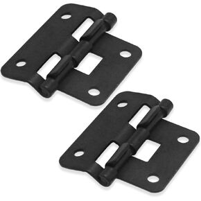 Seismic Audio - SARHW23-2 Pack of Black 2 Piece Lift Off Hinges for PA/DJ Gear