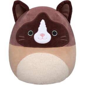 Squishmallows Original 16-Inch Woodward Snowshoe Cat with Fuzzy Belly - Official Jazwares Large Plush in Saudi Arabia
