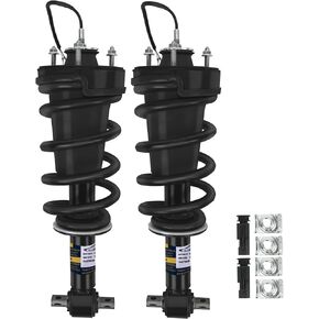 GJDRIVER 84176631 2 PCS Front Struts Shock Absorber w/Magnetic Assy with spring for 2015-2021 Cadillac Escalade Tahoe Suburban Silverado GMC Sierra 1500 Yukon (XL)
