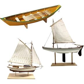 Model Shipway Starter 3-Kits Combo - MS1474 Shipwright Series - Perfect Intro to Wooden Shipmodeling - Wood Model Ships Kits to Build for Adults
