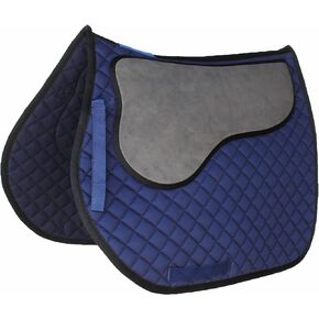 CHALLENGER Horse English Quilted All-Purpose Gel Shock Absorbing Saddle Pad 72TS22