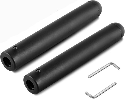 VcanFit Olympic Adapter Sleeve Extended Version 13" - Converts 1" Bars or Posts to 2" Standard Weight Nylon Olympic Exercise Equipment for Workout, Includes Removeable End Cap for Longer Posts(2 Pcs) in Saudi Arabia