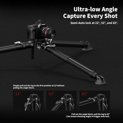 YC Onion Tripod Camera PINETA Peak Photo & Video Carbon Fiber Tripod in Kuwait