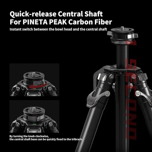 YC Onion Tripod Camera PINETA Peak Photo & Video Carbon Fiber Tripod in Kuwait