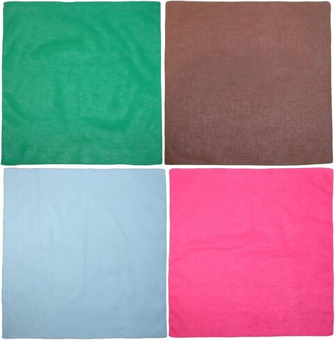 CTM® Cotton Solid Color Bandanas in Saudi Arabia