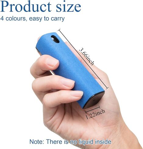 Yinder 4 Pcs Screen Cleaner Portable Touchscreen Mist Cleaner Mini Phone Cleaner Empty Screen Cleaner Spray Bottle for Phone Laptop Tablet Screens Computer Refillable Accessory, 4 Colors in Saudi Arabia