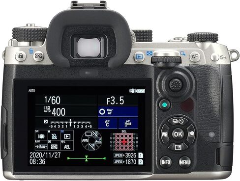 هيكل كاميرا Pentax K-3 Mark III (فضي) مع مجموعة عدسات كاميرا DA 16-85 ملم f3.5-5.6 ED DC WR (عنصران) in Kuwait