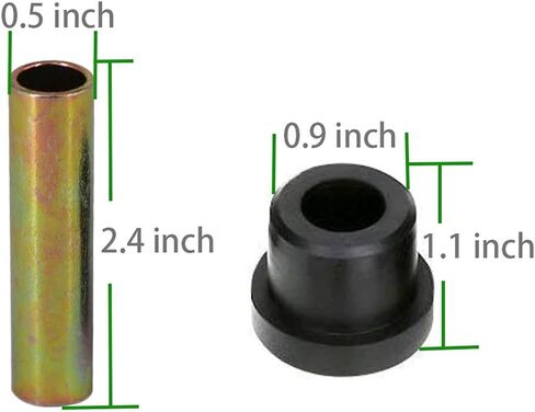 Tektall Rear Leaf Spring Bushing & Sleeves Kits for Club Car DS Golf Cart 1981-up & EZGO TXT/Medalist 1994-up, Replaces OEM 70289G02 70291G01 in Saudi Arabia