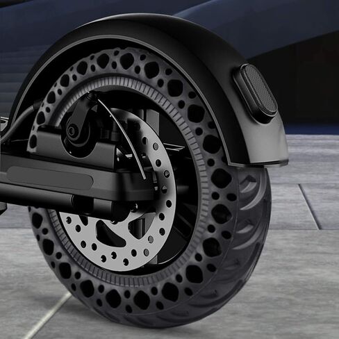 إطارات بديلة للسكوتر إطارات قرص العسل الصلبة الملونة لـ Xiaomi M365/Pro 8.5 بوصة إطار صلب سكوتر كهربائي عجلة أمامية/خلفية غير قابلة للانزلاق ومضادة للثقب ملحقات الإطارات (A-RED، عبوتان) in Kuwait