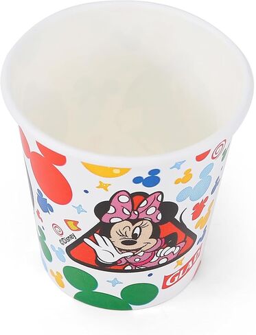 Glad for Kids Disney Mickey and Friends 3oz Mini Paper Bathroom Cups for Kids, Disney Paper Cups, Kids Bathroom Cups, Mouth Rinse Cups for Kids, 3oz Paper Cups 20 Ct in Kuwait