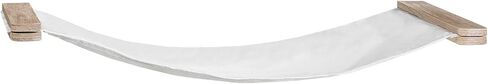 HOOBRO Cat Wall Hammock, Extra Long Cat Shelves, 29.5" L x 11.8" W, Easy to Install, Holds up to 40 lb, Wooden Cat Wall Furinture for Kitten, Medium and Large Cats, Greige and White BG02CS03 in Saudi Arabia
