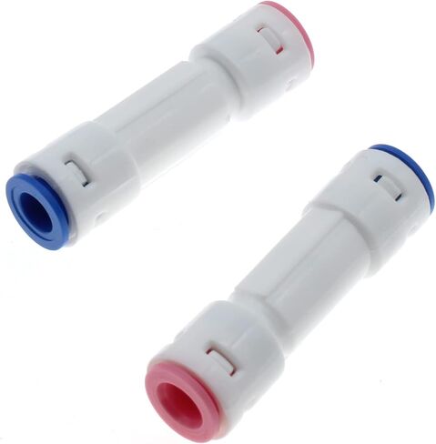 1/4 Inch Quick Connect Check Valve 4 Pcs One-way Through Water Purifier Check Valves for RO Pure Water Reverse Osmosis System[FDXGYH,White] in Saudi Arabia