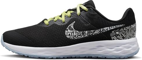 Nike Revolution 6 Kids Running Shoes, Black/Summit, 6.5 M US in Saudi Arabia