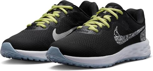 Nike Revolution 6 Kids Running Shoes, Black/Summit, 6.5 M US in Saudi Arabia