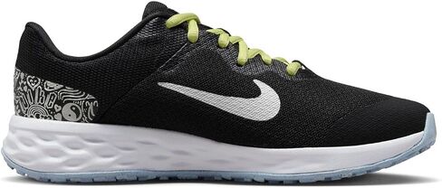 Nike Revolution 6 Kids Running Shoes, Black/Summit, 6.5 M US in Saudi Arabia