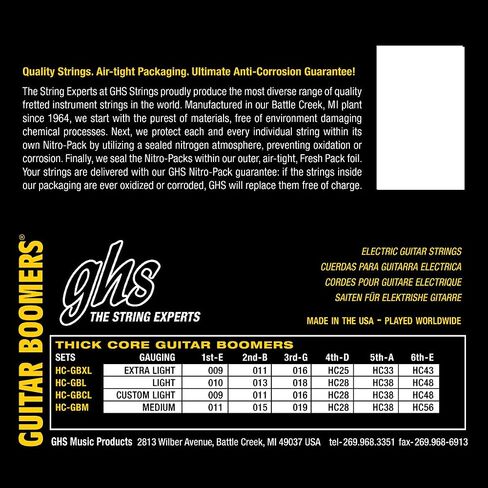 GHS Strings Electric Guitar Strings (HC-GBM SET) in Saudi Arabia
