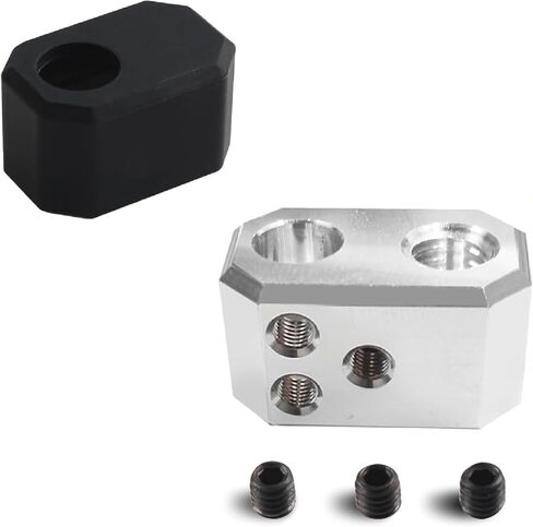 MK4 Prusa Heaterblock & Cover - Fit Origin Prusa i3 MK4 MK3.9 XL سلسلة كتلة التسخين، مجموعة بديلة لملحقات Pursa Hotend in Kuwait