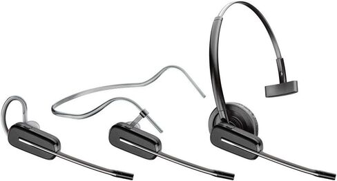 Poly (Plantronics + Polycom) Savi 8245 UC, Convertible Wireless Headset, Unlimited Talk Time in Saudi Arabia