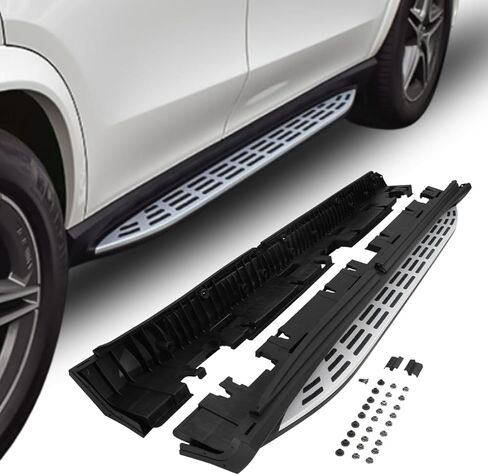 Titopena Side Steps Fit for Mercedes Benz GLE W167 2020-2024 GLE350,450,450e,GLE53,GLE63 Running Board Nerf Bar in Saudi Arabia
