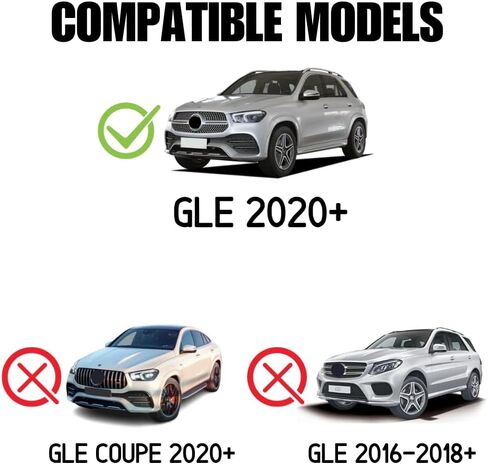 Titopena Side Steps Fit for Mercedes Benz GLE W167 2020-2024 GLE350,450,450e,GLE53,GLE63 Running Board Nerf Bar in Saudi Arabia