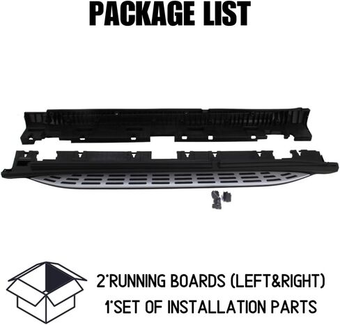 Titopena Side Steps Fit for Mercedes Benz GLE W167 2020-2024 GLE350,450,450e,GLE53,GLE63 Running Board Nerf Bar in Saudi Arabia