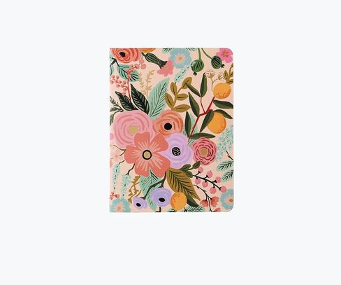 RIFLE PAPER CO. Garden Party Pocket Notebook Set of 2 | 32 Blank Pages, (Printed in Full Color and Foil Stamped) in Saudi Arabia