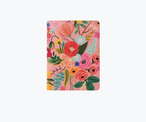 RIFLE PAPER CO. Garden Party Pocket Notebook Set of 2 | 32 Blank Pages, (Printed in Full Color and Foil Stamped) in Saudi Arabia