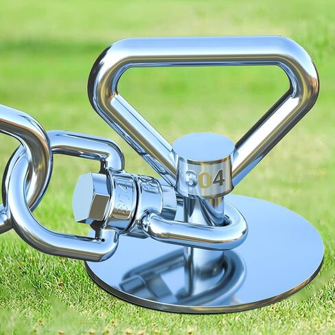Dog Tie Out Stake 360°Swivel Dog Run Stake,Dog Runner for Yard,Use Any Dog Tie Out Cable or Yard Leash in Saudi Arabia