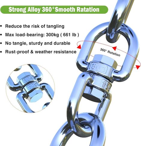 Dog Tie Out Stake 360°Swivel Dog Run Stake,Dog Runner for Yard,Use Any Dog Tie Out Cable or Yard Leash in Saudi Arabia